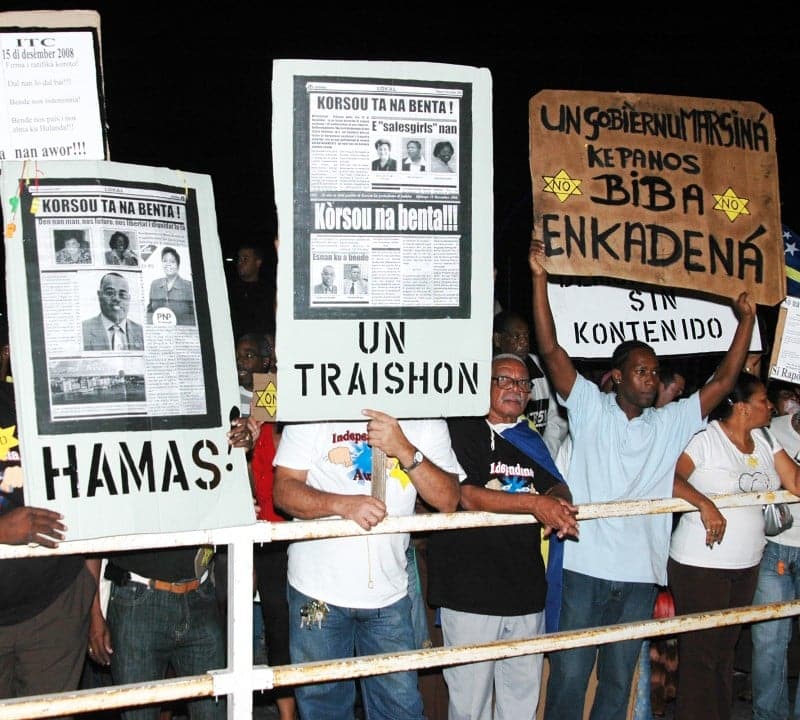 Protesten rond Toetsings RTC